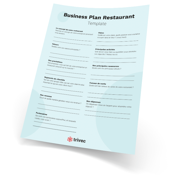 Business plan restaurant