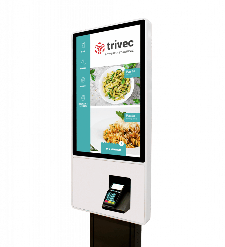 Self ordering kiosk